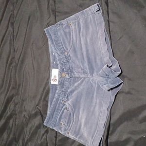 Corduroy shorts